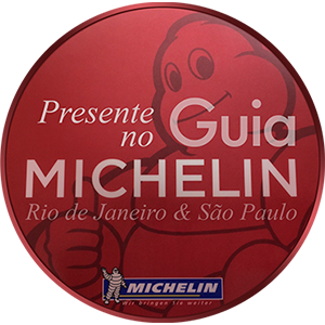 Presente no Guia Michelin